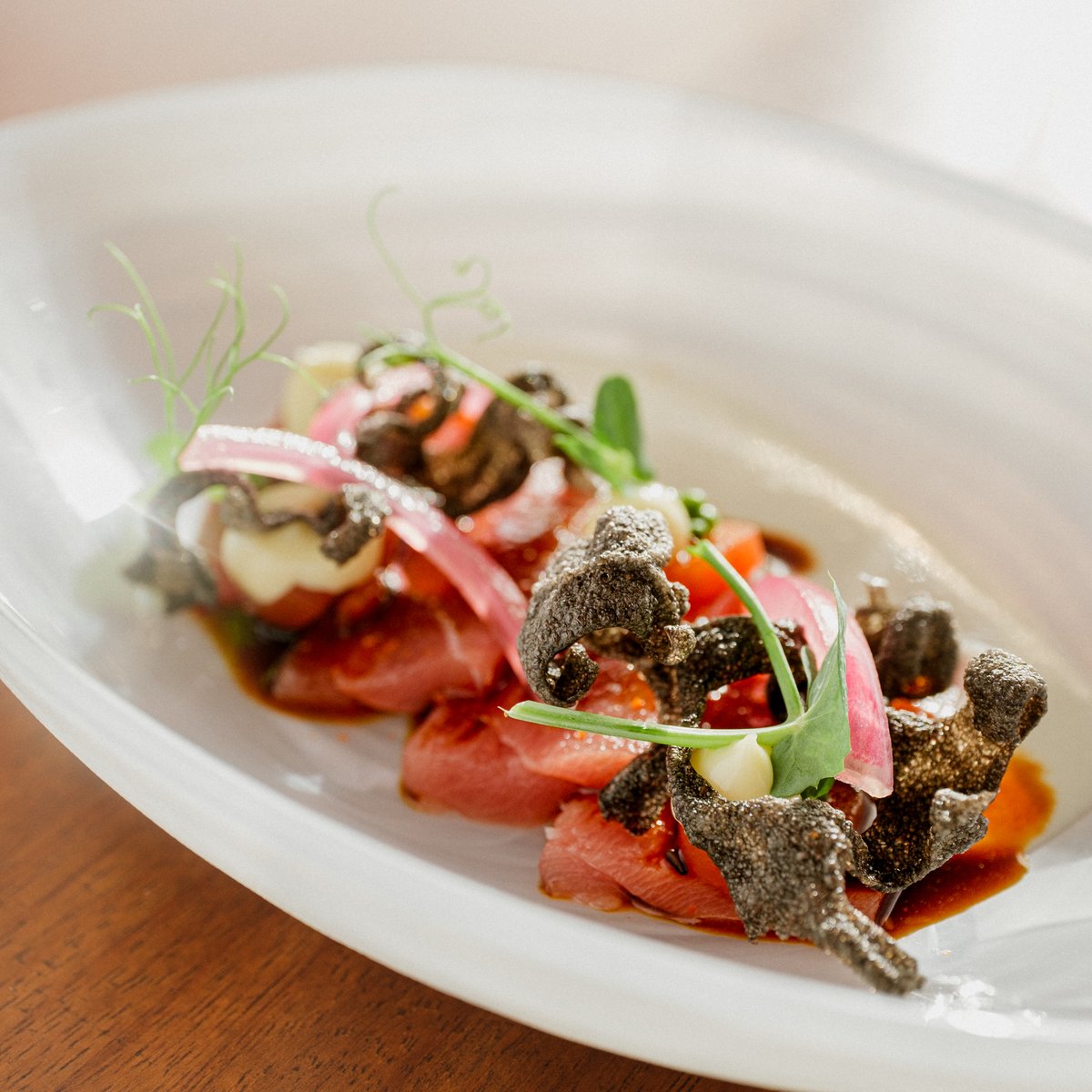 Contemporary Canarian dish